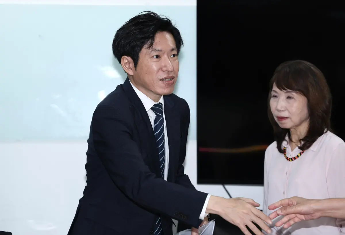 ▲行政院秘書長張惇涵今率被提名人拜會朝野黨團。（圖／記者朱永強攝，2026.05.29）