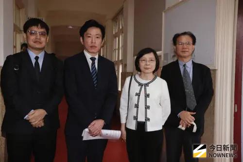 ▲行政院秘書長張惇涵率中選會被提名人拜訪各黨團。（圖／記者吳翊緁攝 ,2026.05.29）