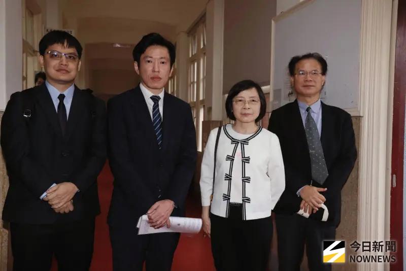   ▲行政院秘書長張惇涵率中選會被提名人拜訪各黨團。（圖／記者吳翊緁攝 ,2026.05.29）  