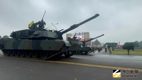 獨／陸軍司令部80週年部慶　「地表最強戰車」首度在台閱兵分列式