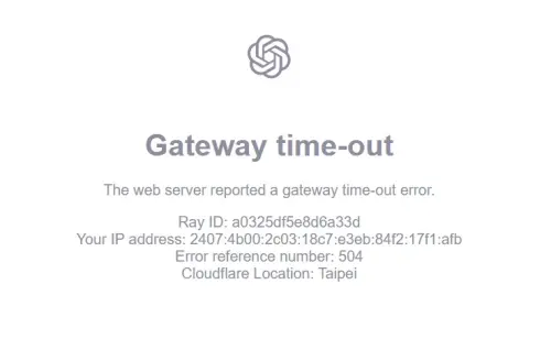 快訊／ChatGPT又傳大當機災情！丟問題沒有反應　用戶一早全傻眼