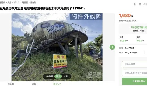 新北「飛碟屋」1680萬誰買？驚人背景曝：全球不到百棟、藏3現實