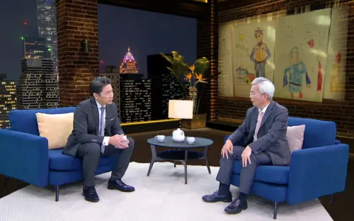 ▲張榮興（右）表示，面對拒檢甚至企圖衝撞員警的惡徒，若危害到同仁安全，「第一時間該開槍就要開槍！」（圖／壹電視提供）
