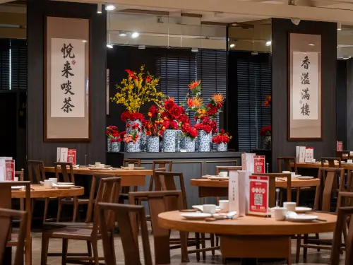 ▲悅香樓用餐空間既懷舊又現代（圖／悅香樓提供）