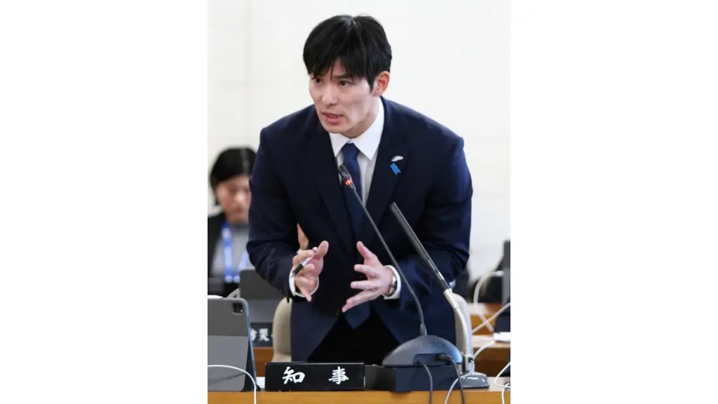 ▲日本36歲知事石田嵩人（如圖）進議會的影片太帥，網友都說他長得很像新田真劍佑+Dex綜合體（圖／IG@ishida.takato）