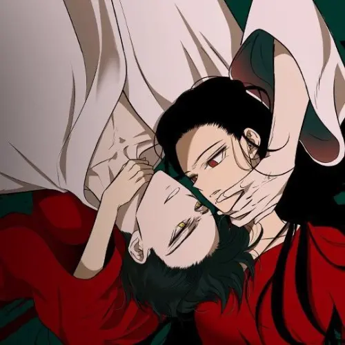 ▲《盲從》作者 Haemuri 曾以吸血鬼題材漫畫《陷阱》爆紅，男女主角間相愛相殺、互相控制的情節讓人上癮。（圖／Naver Webtoon）