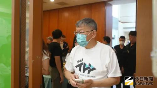 蔡壁如喊「不提名參選要有理由」　柯文哲反嗆：來黨部受訪完就跑
