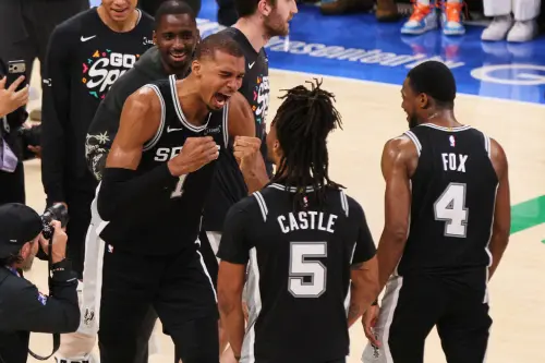文班亞馬哭了！馬刺淘汰雷霆他激動落淚　22歲就獲選西區決賽MVP