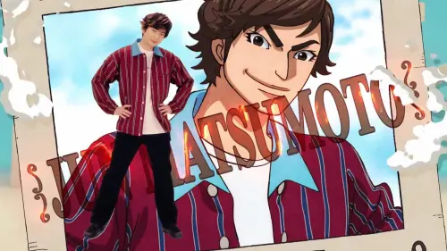 ▲ARASHI「嵐」成員松本潤在《A-RA-SHI : Reborn》MV中化身《ONE PIECE》航海王畫風角色。（圖／翻攝自 A-RA-SHI : Reborn ）