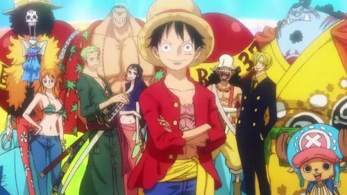 ▲《A-RA-SHI : Reborn》MV不只讓ARASHI「嵐」與《ONE PIECE》航海王同框，吉貝爾更提前以草帽一夥身份現身。（圖／翻攝自 A-RA-SHI : Reborn ）