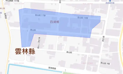 ▲雲林縣6月1日停水影響範圍。（圖／台灣自來水公司）