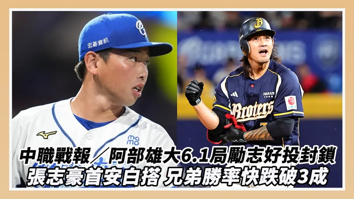 中職5/12戰報/富邦日本左投阿部雄大6.1局勵志好投封鎖!張志豪本季首安白搭 兄弟勝率快跌破3成|NOWNEWS