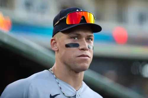 ▲基隊「法官」賈吉（Aaron Judge）在2017年參加全壘打大賽，事後他坦承這是他造成左肩受傷，不得不在季後動手術的主要原因。（圖／美聯社／達志影像）