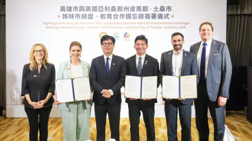 高雄國際教育合作再邁步　美國姊妹市交流延伸至校園
