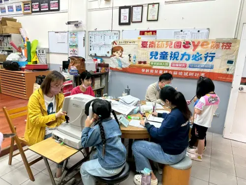 全國規模最大！臺南醫師入園守護四千名幼童視力