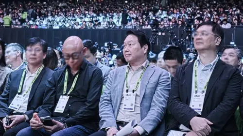 SK集團會長崔泰源也來台！今聽黃仁勳演講　韓科技業高層齊聚台灣