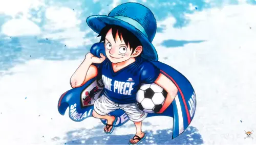 《ONE PIECE》聯動日本足球隊！魯夫穿藍武士球衣迎戰世界盃