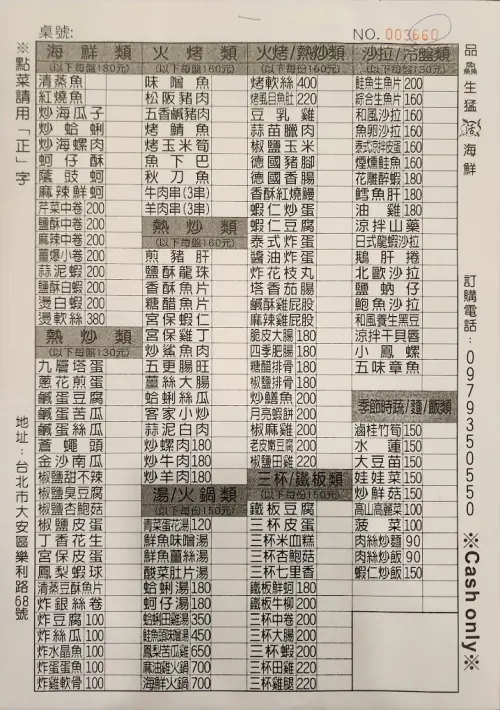 ▲品鱻的菜單價格，最貴的火鍋不超過700元。（圖／翻攝自Google）