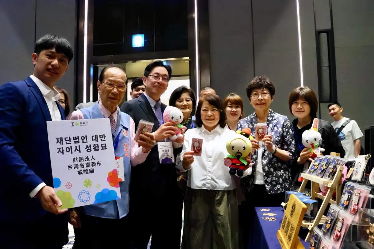 ▲嘉義市長黃敏惠率市府團隊赴韓國釜山辦觀光推介會，嘉義式感性深入台韓旅遊合作。（圖／市府提供）