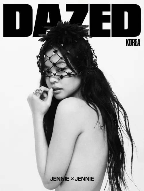 ▲▼Jennie為《DAZED KOREA》拍攝封面，造型相當火辣。（圖／Jennie IG@jennierubyjane）