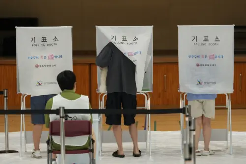 韓國地方選舉投票率新高！下午3時已達51.9％　李在明期中考受矚