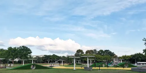 ▲「內湖運動公園」在去年 10 月歷經重大改建後重磅回歸，打造出「碗池區」、「拋台區」、「抱石區」及「新手區」四大主題區域。（圖／台北市政府工務局衛生下水道工程處）
