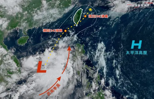 熱帶低壓通過台灣！明全台轉雨「周五天氣最差」　中南部強風大雨