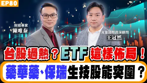 NOW生活攻略｜台股過熱？生技股成下波避風港？想避險ETF有新選擇