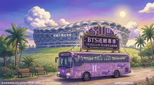 BTS開唱高雄飯店漲翻！粉絲狂推「返鄉專車方案」：900塊睡回台北