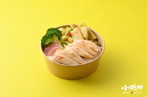 ▲「小聰明食堂 Mini Smart」也有嘉義火雞肉片便當。（圖／林聰明沙鍋魚頭提供）