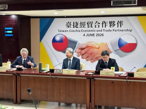 龔明鑫接見捷克議長　國發會：中東歐投資基金加碼5000萬歐元