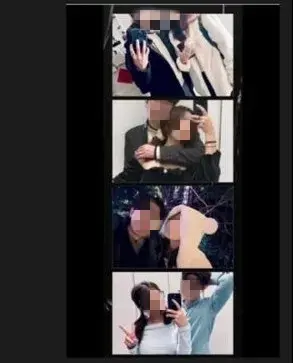 ▲男方與《宇宙啦啦隊》女團W!nky成團成員的親密合照也被公開在網路上。（圖／翻攝自Threads）