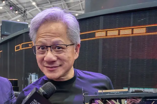 ▲輝達執行長黃仁勳（如圖）今（4）晚抵達韓國，據傳他這次的韓國行程，將與電競隊伍T1的傳奇選手Faker世紀會面，對此輝達方面回應：「目前正在討論中」。（圖／翻攝自X@nvidia）