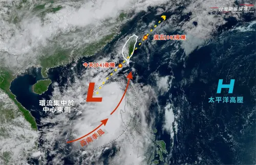 低壓今晚通過！明「西南季風、午後對流」爆發　全台大雷雨躲不掉