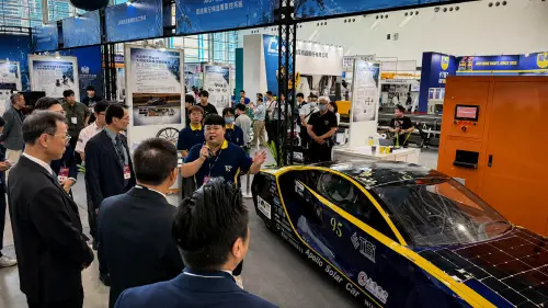 ▲高科大於2026高雄自動化工業展設置專區，展示智慧製造、AI應用、半導體檢測及綠色永續等多項研發成果。（圖／高科大提供）