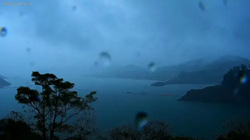 ▲蓄水量僅剩下9.4%的曾文水庫，日前終於受到雨神眷顧在集雨區降雨，不過兩天蓄水量並沒有太大改變。（圖／Youtube＠西拉雅國家風景區管理處）