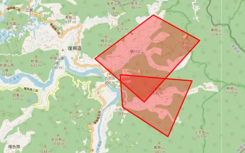 ▲氣象署針對桃園市宇內溪(宇內橋),桃園市霞雲溪(優霞雲瀑布區)發布災防告警。（圖／中央氣象署）