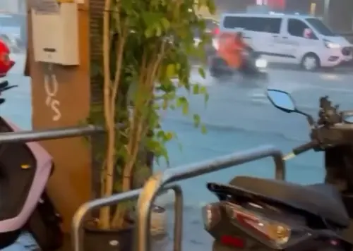 豪雨狂轟北部！水利署：桃園、新北淹水警戒　楊梅時雨量破73毫米