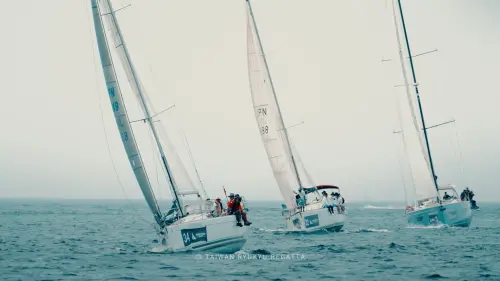 Sailors compete in the 2024 Taiwan Ryukyu Regatta. (Taiwan Ryukyu Regatta Facebook)