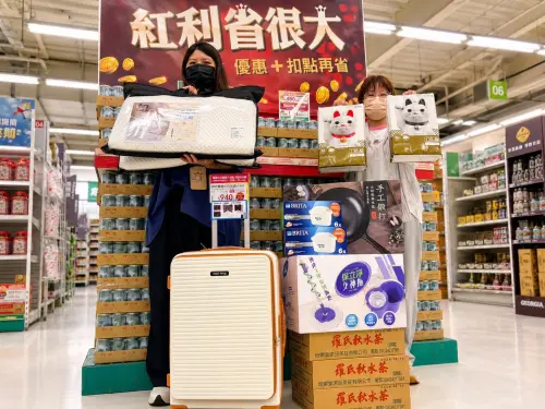 大買家紅利商品祭開跑 「1.5倍奉還」會員爽賺加碼回饋
