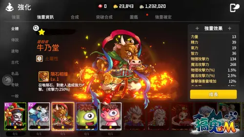 ▲承襲《搞鬼Online》的諧音梗風格，玩家們熟悉的怪物都將再次在《搞鬼M》現身！（圖／業者提供）