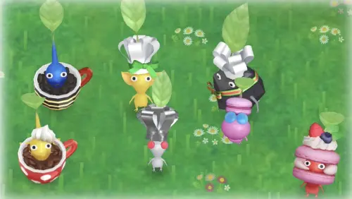 ▲《Pikmin Bloom》最大的收集樂趣之一，就是培育來自咖啡廳、甜點店等不同地點的飾品皮克敏。（圖／Pikmin Bloom）