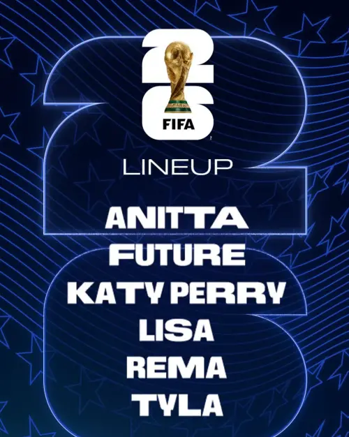 ▲FIFA公布2026世界盃美國開幕典禮完整演出卡司。（圖／翻攝FIFA）