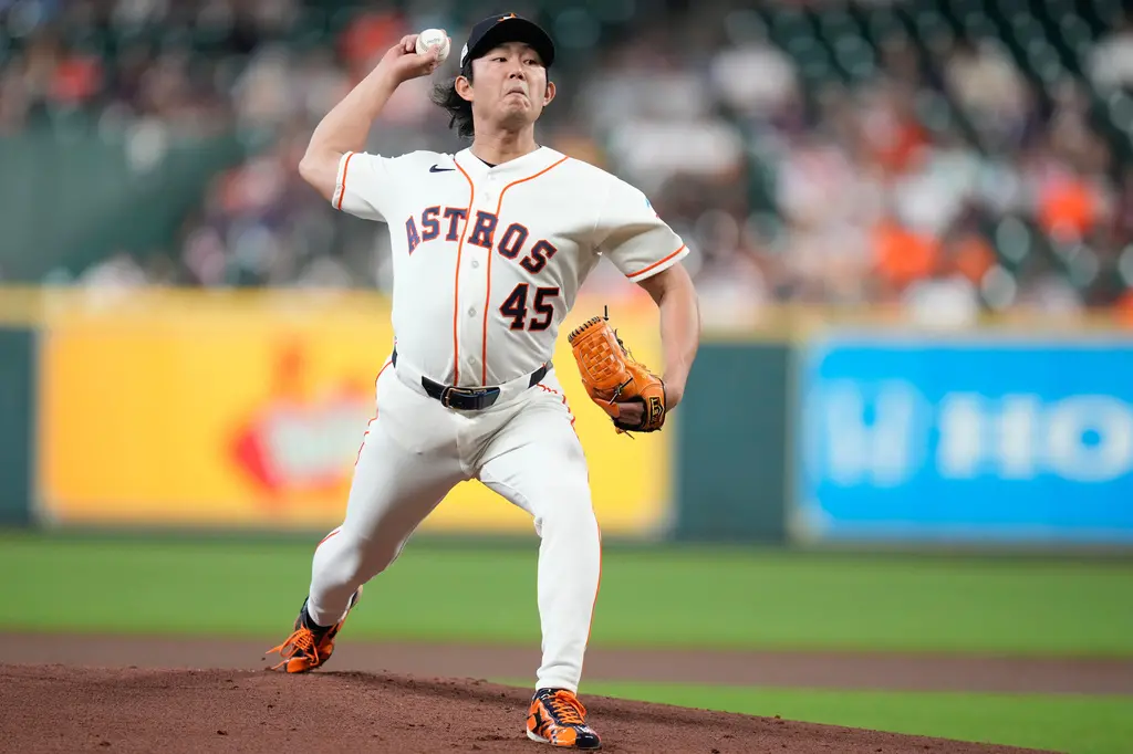MLB／今井達也五局飆8K奪勝！太空人打線爆發　13：2大勝運動家