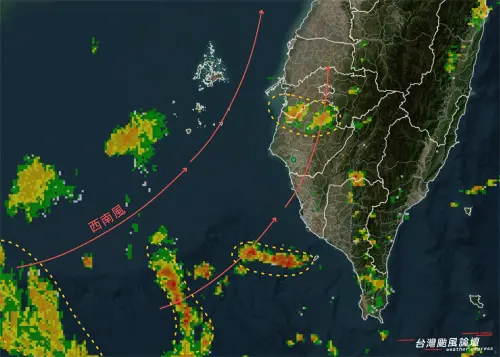 別被太陽騙！午後變天「大台北雨炸到晚上」　明天鋒面雨勢再升級