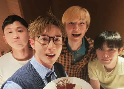 找前男友跟現任聚餐！阿本揪炎亞綸慶生4人合照公開：深夜地獄哏