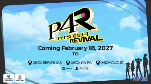 ▲經典重製版《女神異聞錄 4 Revival》，也確定將於2027年2月18日正式發售。（圖／ATLUS提供）