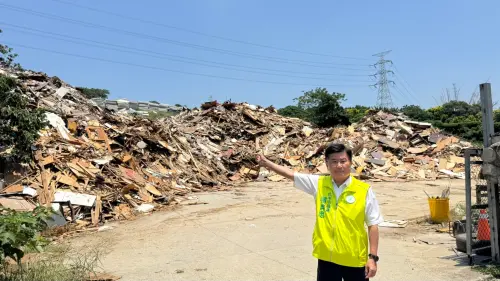沙鹿掩埋場爆廢棄物群山　議員批去化失靈