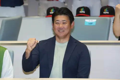 玉山盃／松坂大輔用中文自我介紹！自曝甲子園回憶：我是唯一投手
