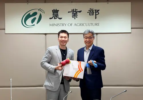 李洋拜會拜會陳駿季！運動部、農業部攜手助中華隊備戰名古屋亞運